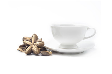 inca peanut with white cup