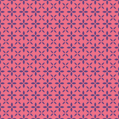 Geometric pattern in repeat. Fabric print. Seamless background, mosaic ornament, ethnic style.