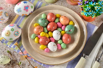 Decorative easter eggs