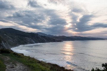 Spanien - Baskenland - Zumaia - Acantilado Flysch - Algorri