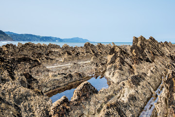 Spanien - Baskenland - Zumaia - Playa De Sakoneta