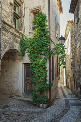 Obraz na płótnie Canvas Impression of the village Viviers in the Ardeche region of France