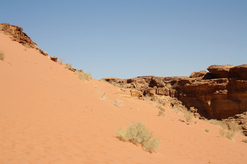 Dune - Désert du Wadi Rum - Jordanie