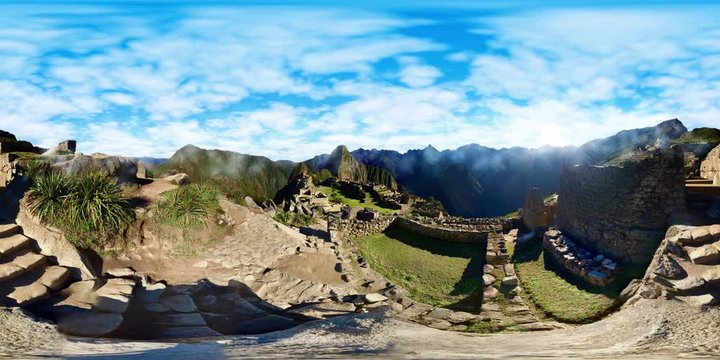 Machu Picchu - VR 360 - Time Lapse 