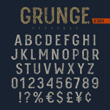 Grunge Font 006