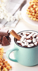 marshmallows in cocoa