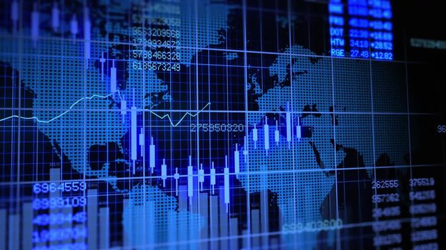 Corporate Business Finance Sales Data Profits Charts Background