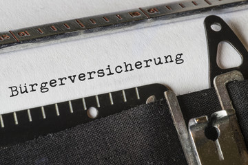 Bürgerversicherung