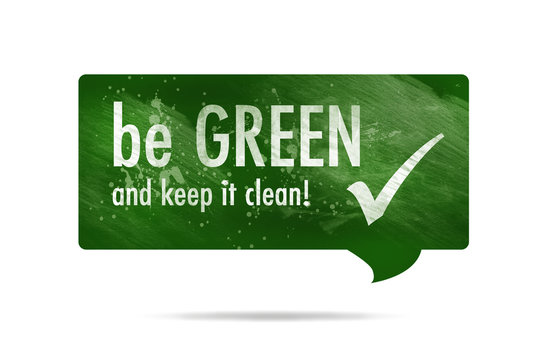 Slogan Go GREEN!