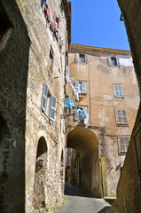 Beautiful town of Bracciano, close to Rome, Italy