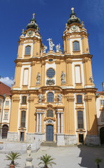 Obraz premium Stift Melk or Melk Abbey in Austria