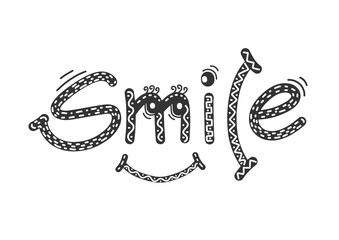 Letters with a smile