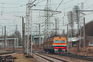 Passenger electric train