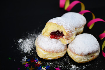 Berliner, Faschingsgebäck