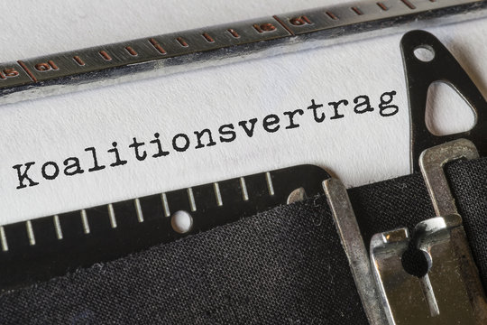 Koalitionsvertrag