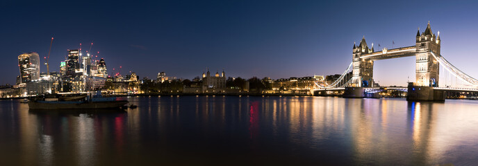London Bridge panorama