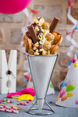 Bubble Waffle zum Fest