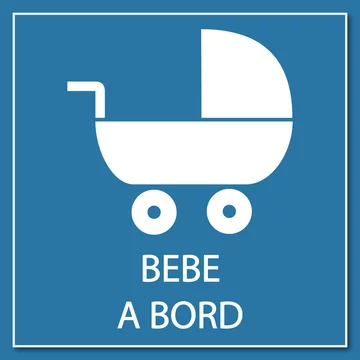 23 Best Bebe A Bord Images Stock Photos Vectors Adobe Stock