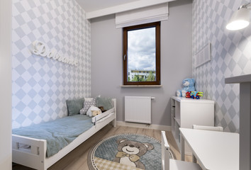 Small child room in modern apartment