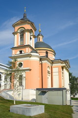 Fototapeta na wymiar The Church of St. Barbara in Varvarka street in Moscow, Russia