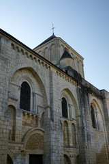 Fototapeta na wymiar Abbaye Saint-Junien à Nouaillé-Maupertuis