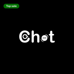 Typing in a chat bubble icon illustration isolated vector, comment sign symbol