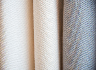 Multi color fabric texture samples