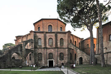 Fototapeta premium Ravenna, la Basilica di San Vitale
