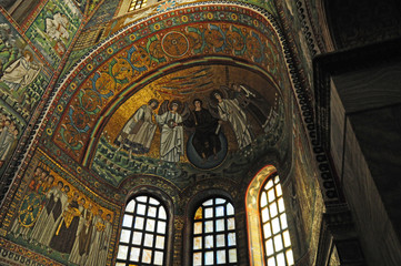 Fototapeta na wymiar Ravenna, la Basilica di San Vitale