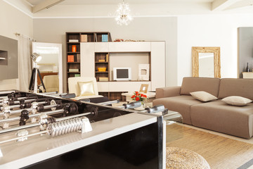 home interior modern beautiful apartment