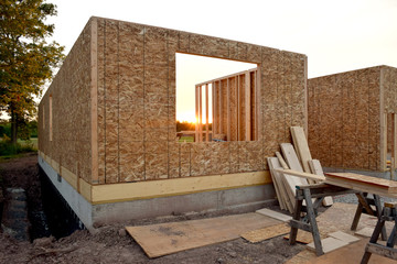 New Home House Construction Framing Lumber Builders Carpentry Craftsman