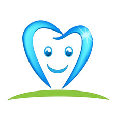 Dental tooth business vector icon