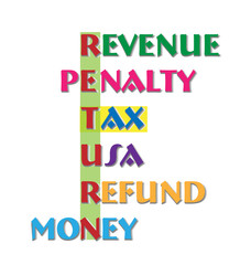 Tax return, meaning words vector