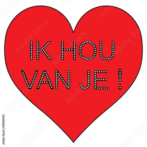 web art design ik hou van je love valentin 002" photo libre de