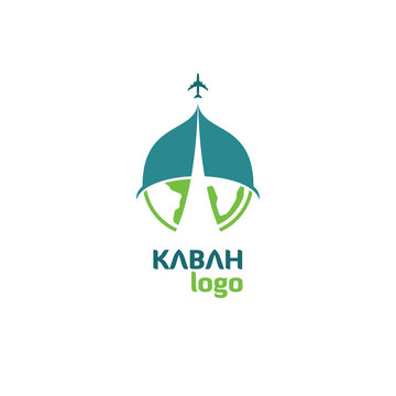 KABAH HAJJ TOUR AND TRAVEL VECTOR LOGO