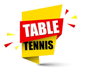 banner table tennis
