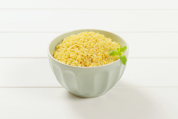 uncooked alphabet pasta
