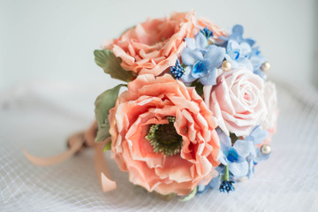 Bridal bouquet of flowers