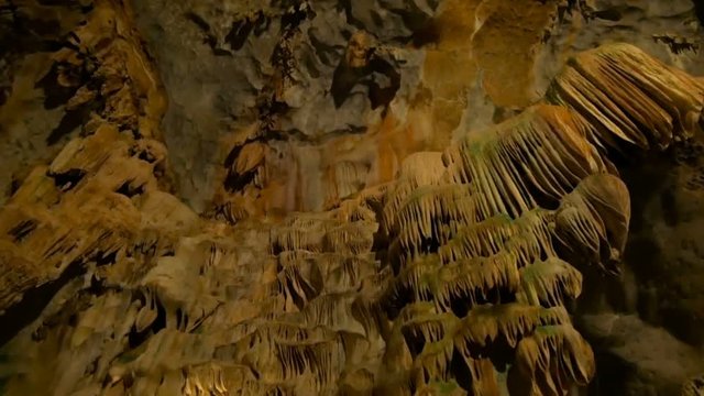 Underground cave world is amazing with its magnificance