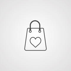 Shopping bag icon
