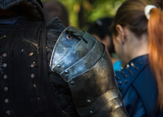 Knight's armour for historical reconstructions