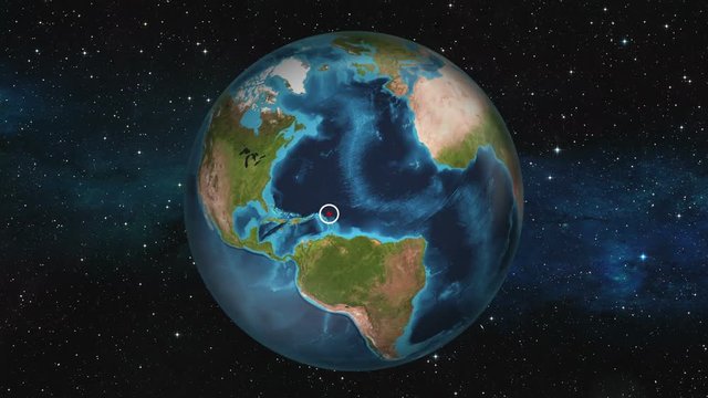 Earth Zoom In - Brades Estate, Montserrat