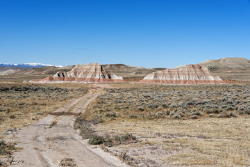 Sandstone Formations in Wyoming