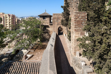 Murallas de la Alcazaba de Malaga