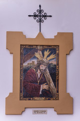 Azulejo de Jesús Nazareno en Baena, Córdoba, Turismo en Andalucía