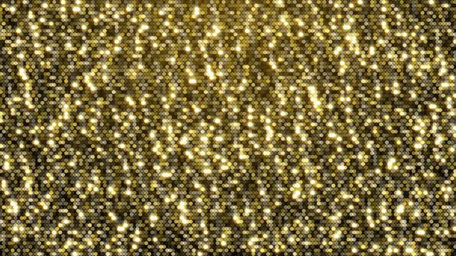 Gold glitter texture.