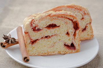 yeast strudel strawberry,strudel yeast cherry