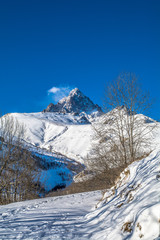 Monviso, tormenta di neve