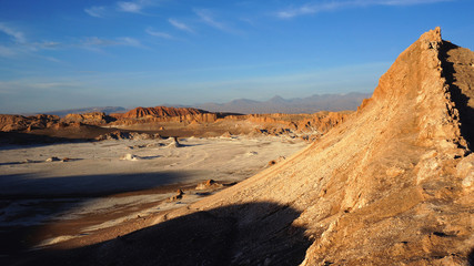 Valle de la Luna sunset tour, Moon Valley, west of San Pedro, Atacama desert, Chile