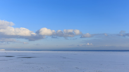 The coast of Baltic sea